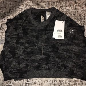 Gymshark Camo Seamless Long Sleeve